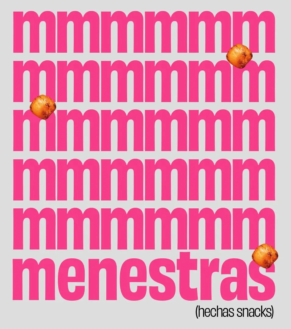 Diseño de afiche publicitario para vía pública y elemento OOH de la campaña de snacks Garbachos por BSM.